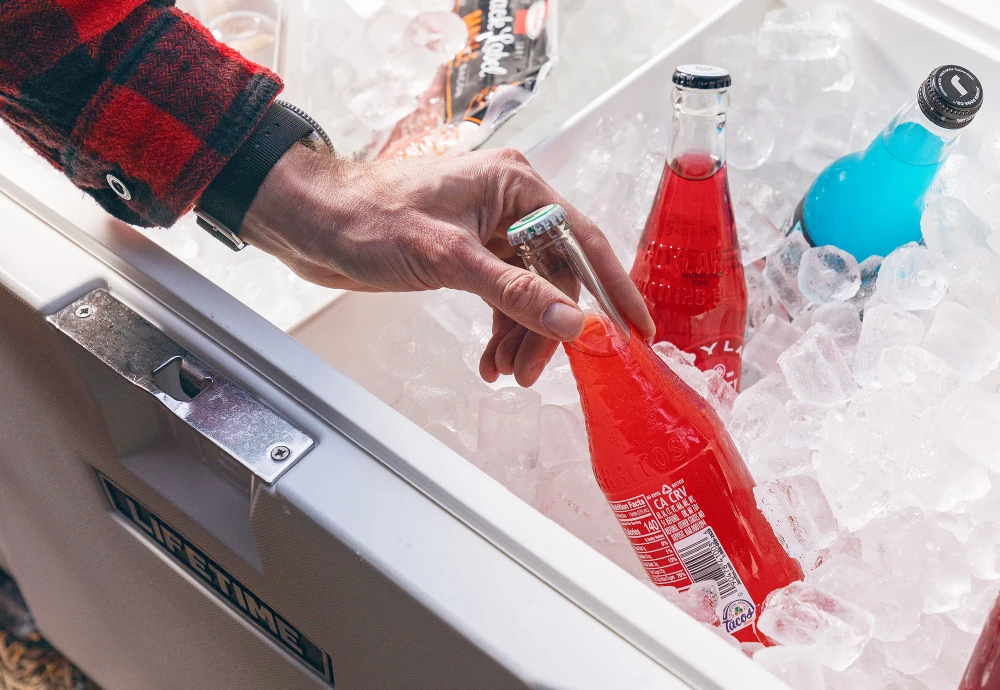 beverage cooler for outdoor kitchen